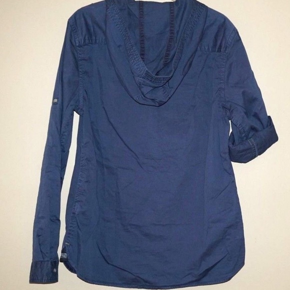 Buffalo David Bitton Sadrum Button Up Hoodie Shirt - Picture 3 of 8